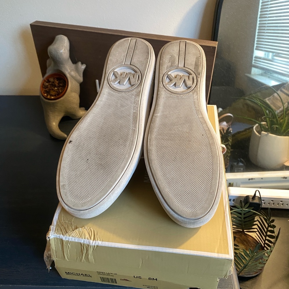 Michael Kors Pink and Brown Women's Sneakers - Picture 6 of 8